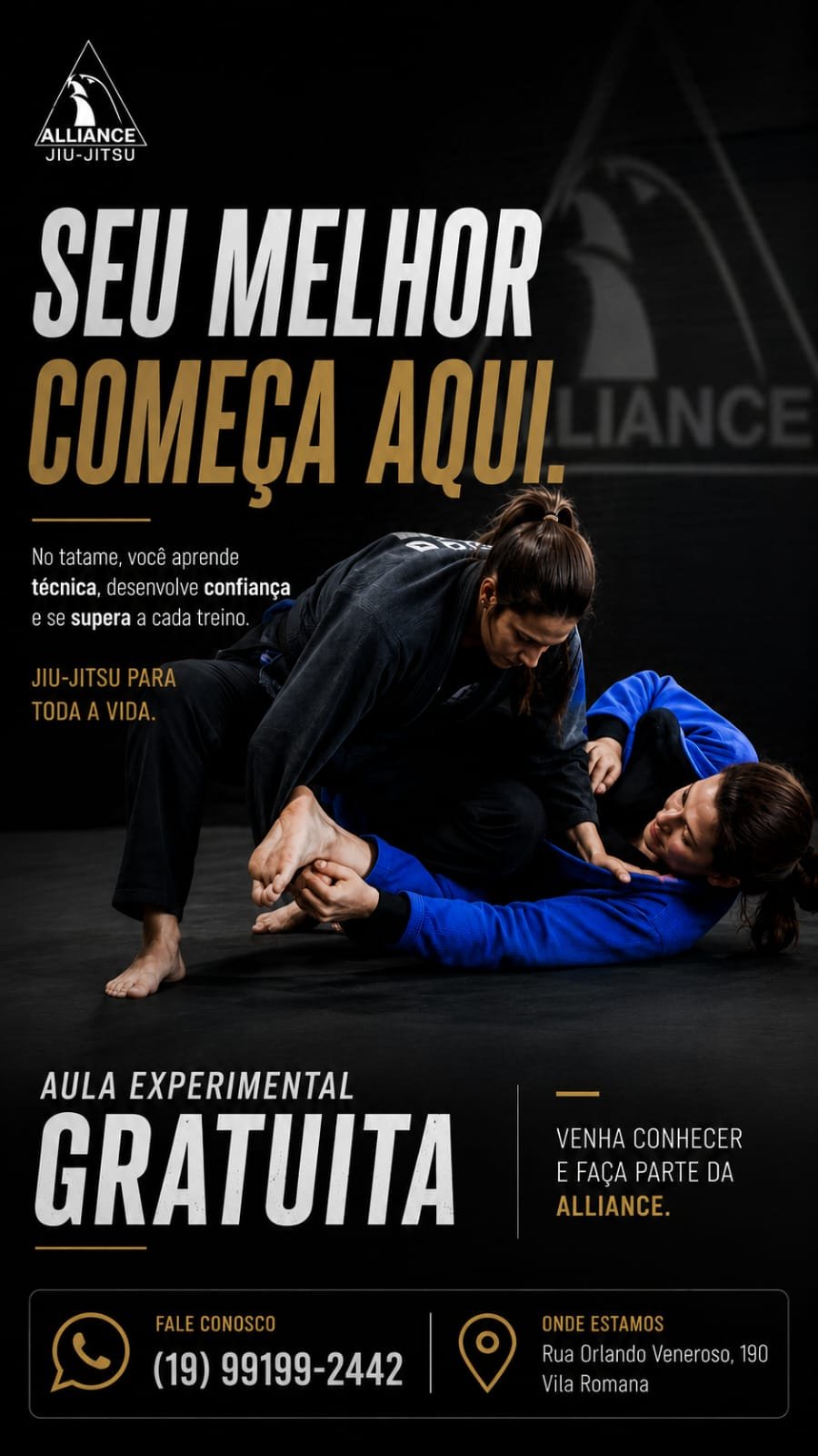 Seu melhor começa aqui — aula experimental gratuita